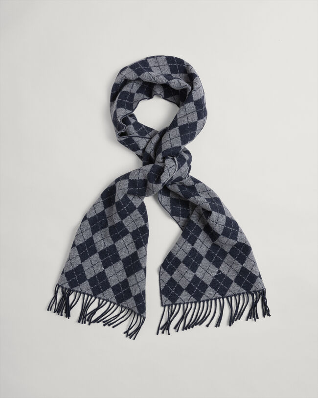 Schal mit Argyle-Muster