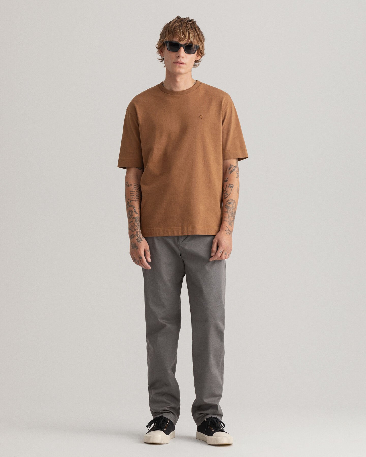 Allister Regular Fit Twill Chinohose