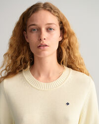 Icon G Rundhalspullover aus Baumwolle