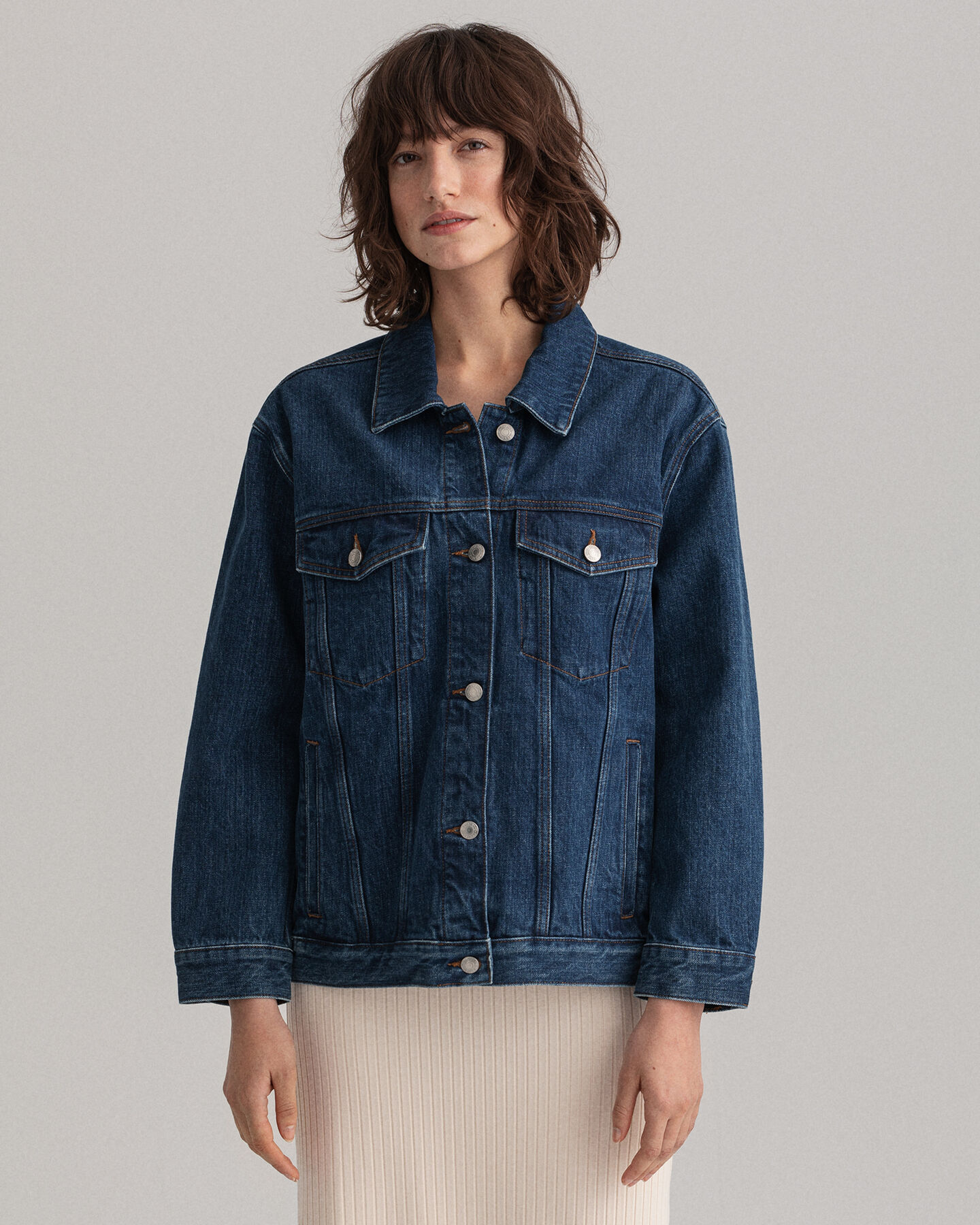 Oversize Jeansjacke