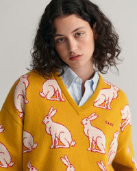 Lunar New Year V-Neck Pullover