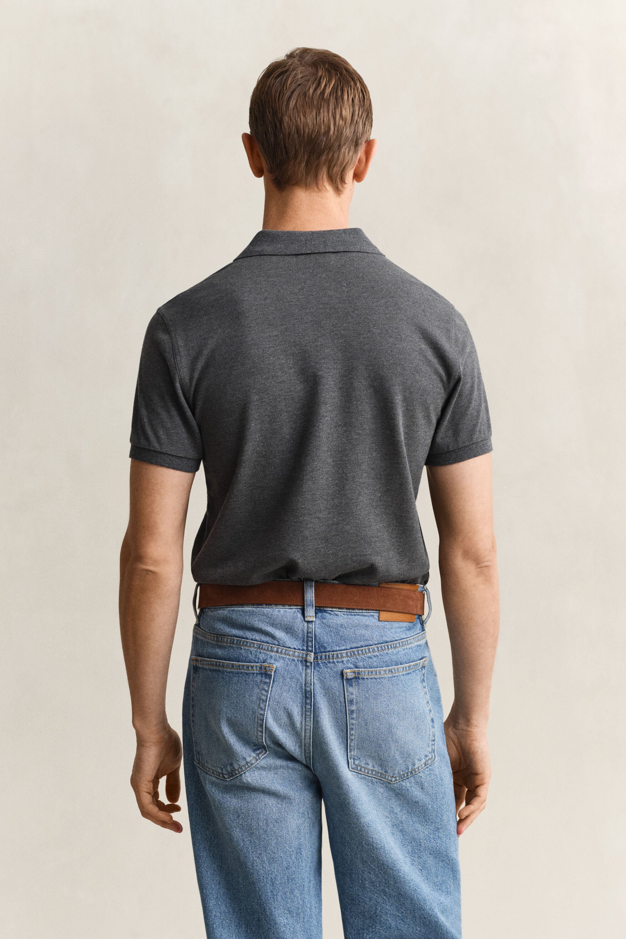 Slim Fit Archive Shield Piqué Poloshirt