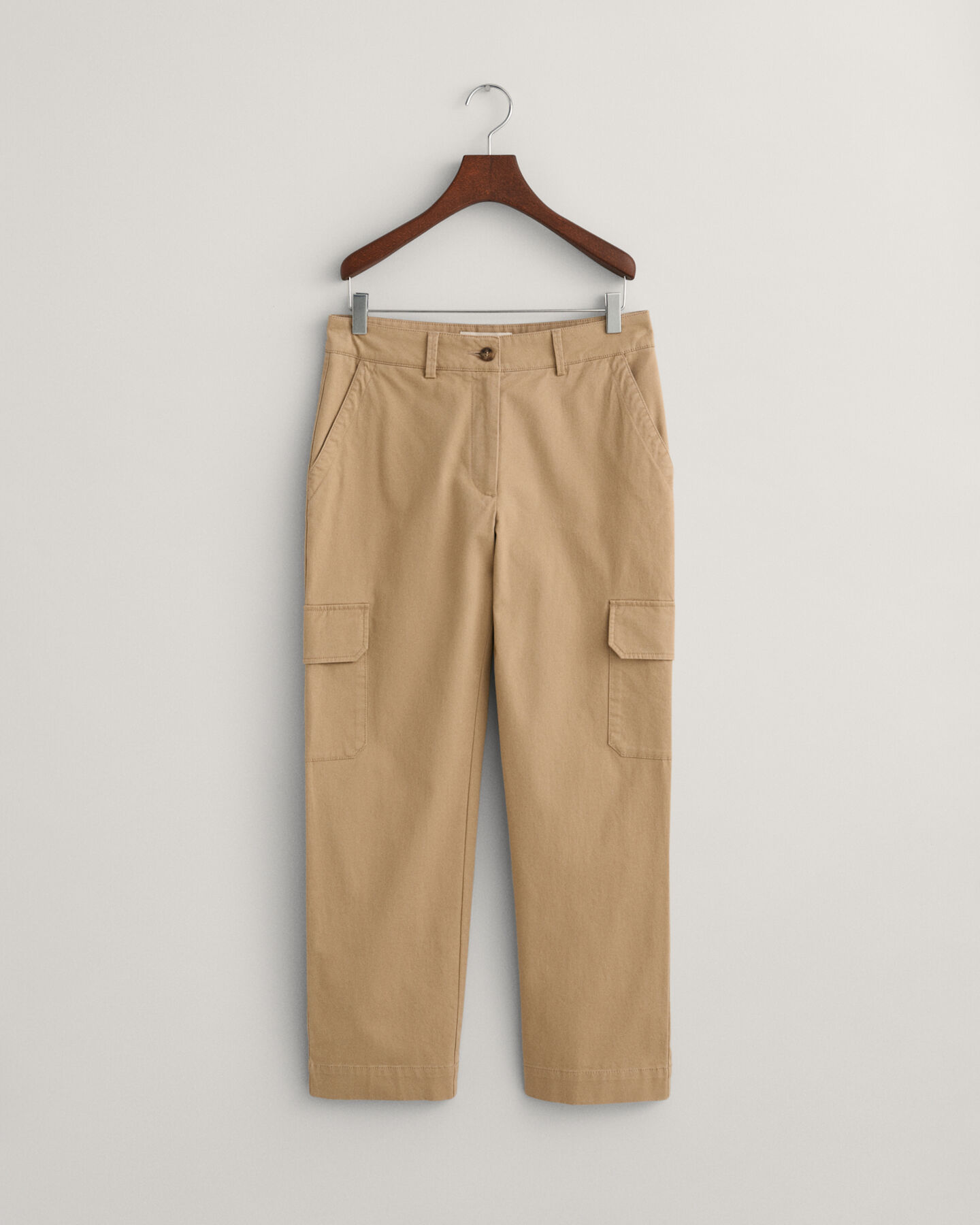 Slim Fit Cargo Chinohose
