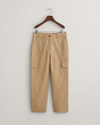 Slim Fit Cargo Chinohose