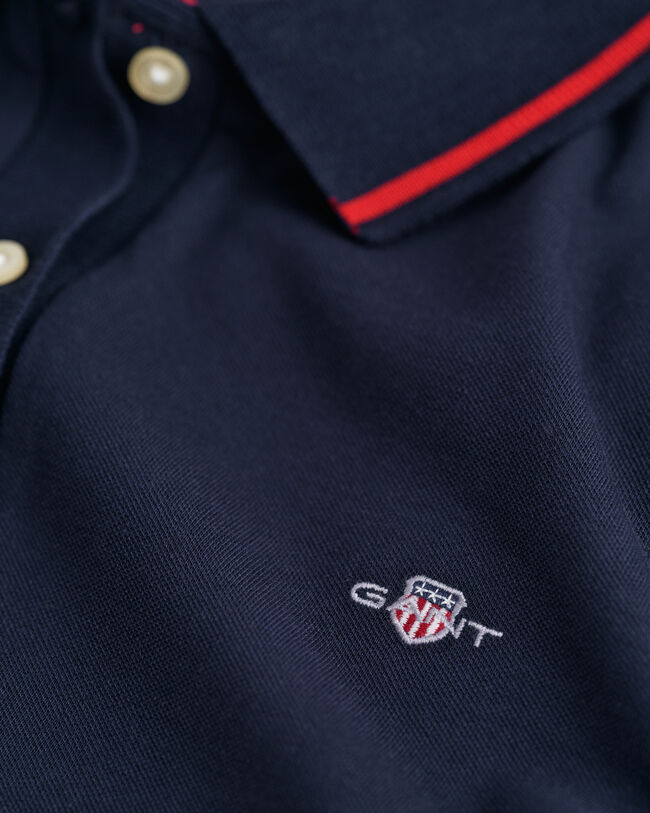 Teen Girls Tailliertes Piqu&eacute;-Polokleid