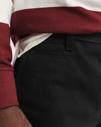 Relaxed Fit Chinohose aus Baumwolltwill