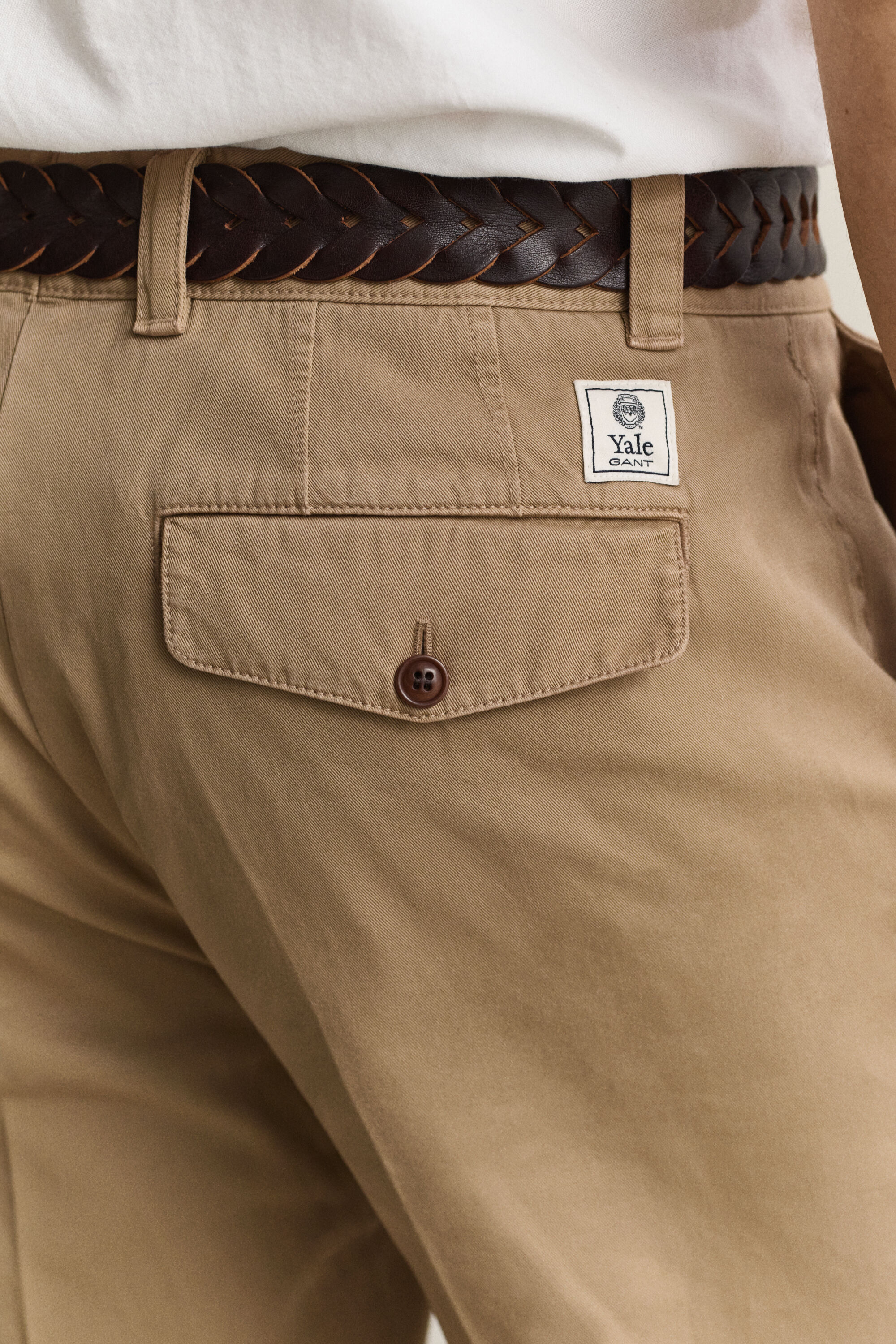 Gant x Yale Chinohose aus Baumwolltwill