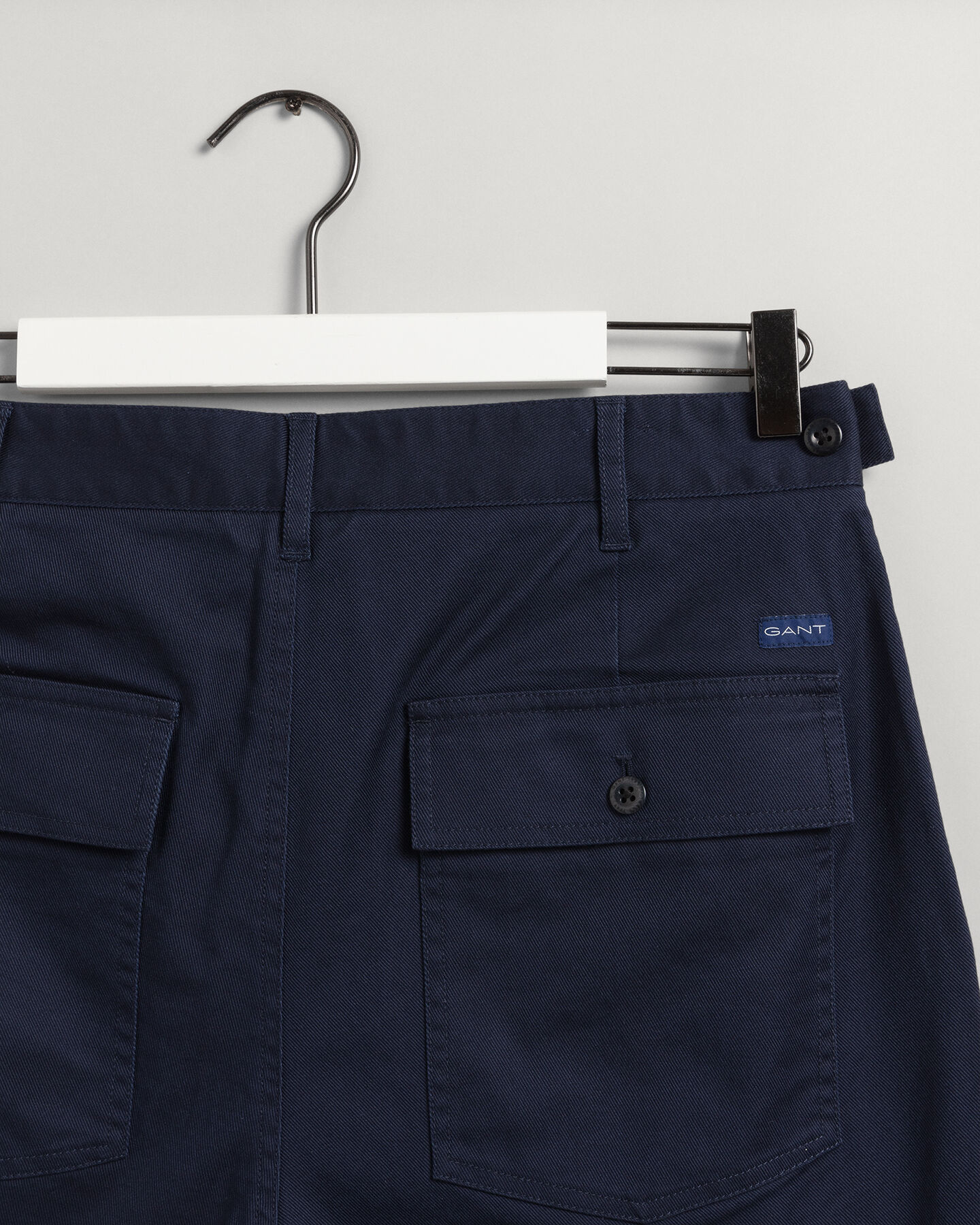 Tapered Chinohose aus Baumwolle