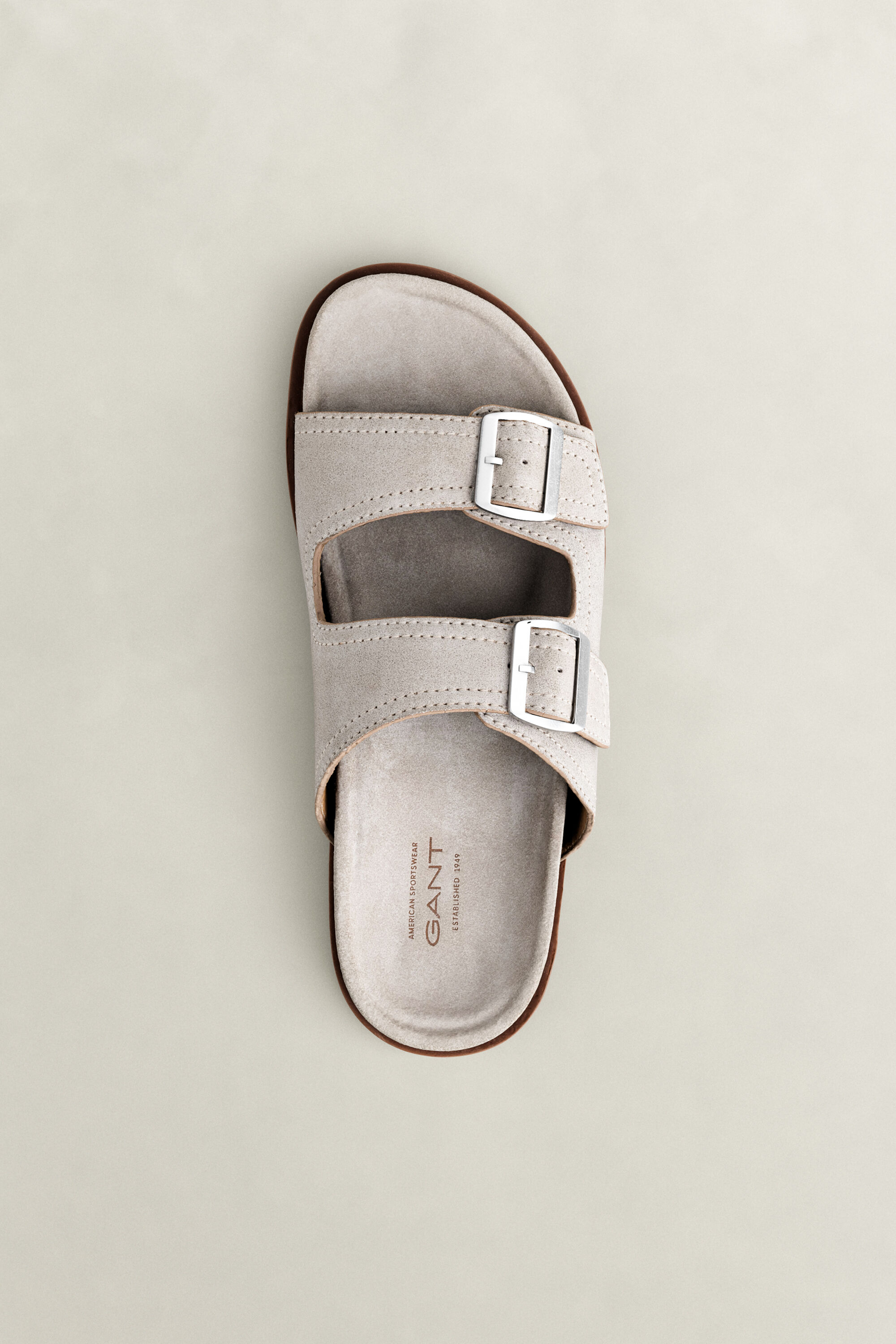 Fairfro Suede Sandals — LIGHT TAUPE (alternate view)