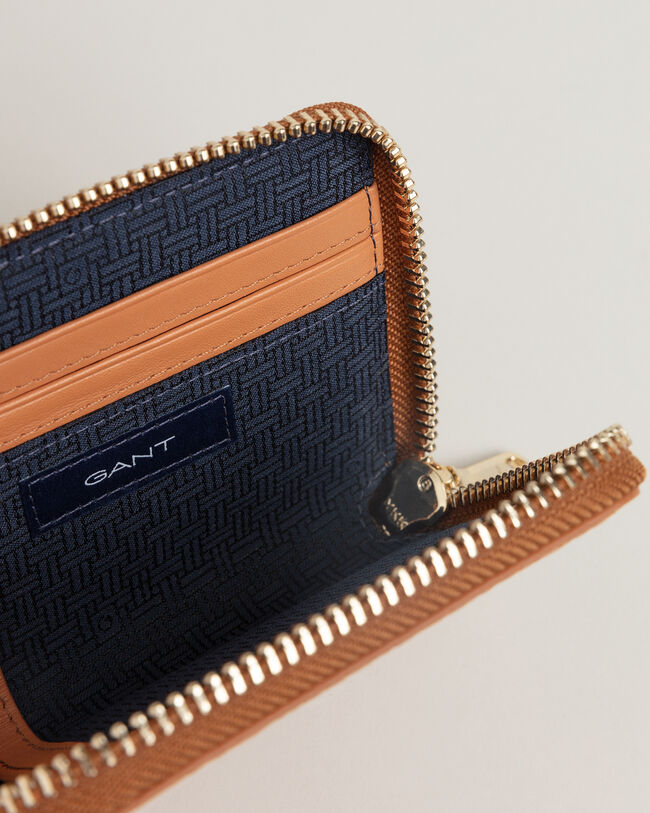 Iconic G Mini Geldbörse mit Blindprägung