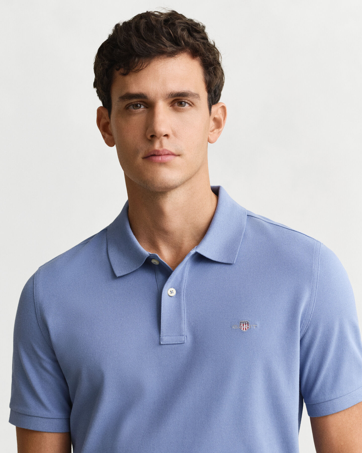Regular Fit Shield Piqu&eacute; Poloshirt