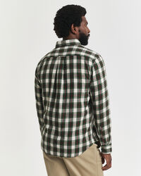 Regular Fit Windblown Flannel Hemd mit Karomuster