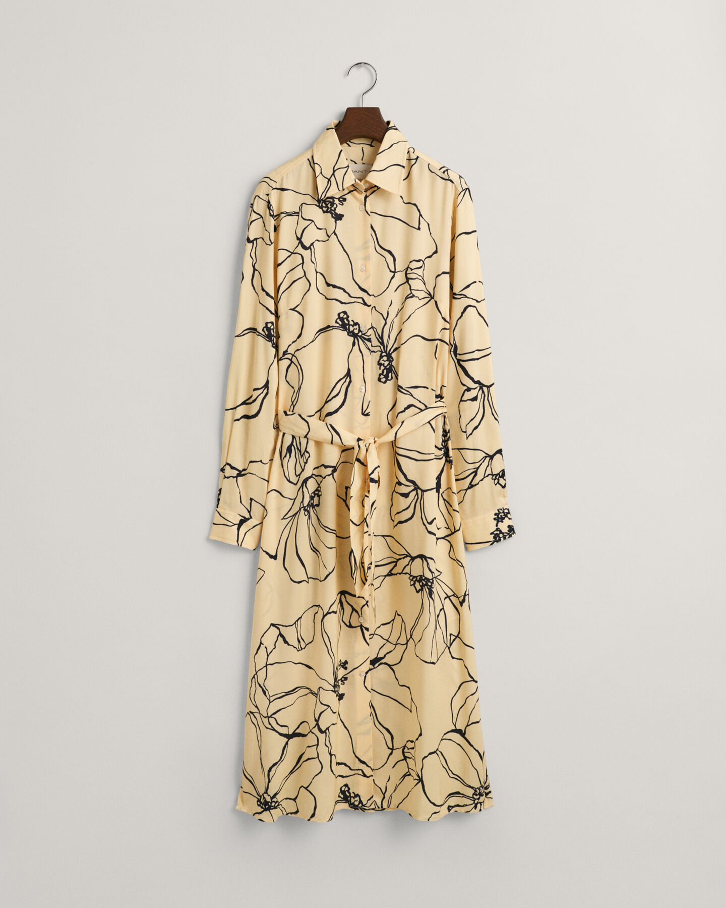 Line Drawing Hemdblusenkleid