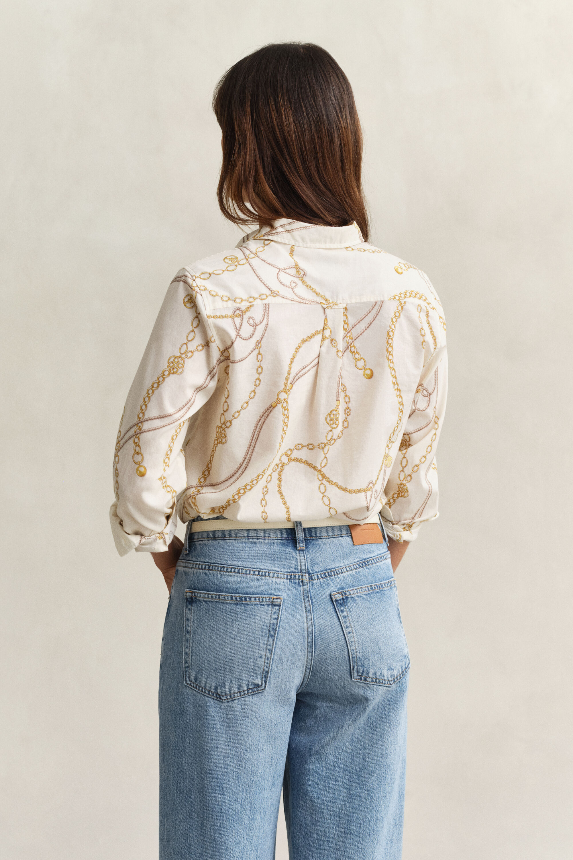 Bluse aus Baumwoll-Voile