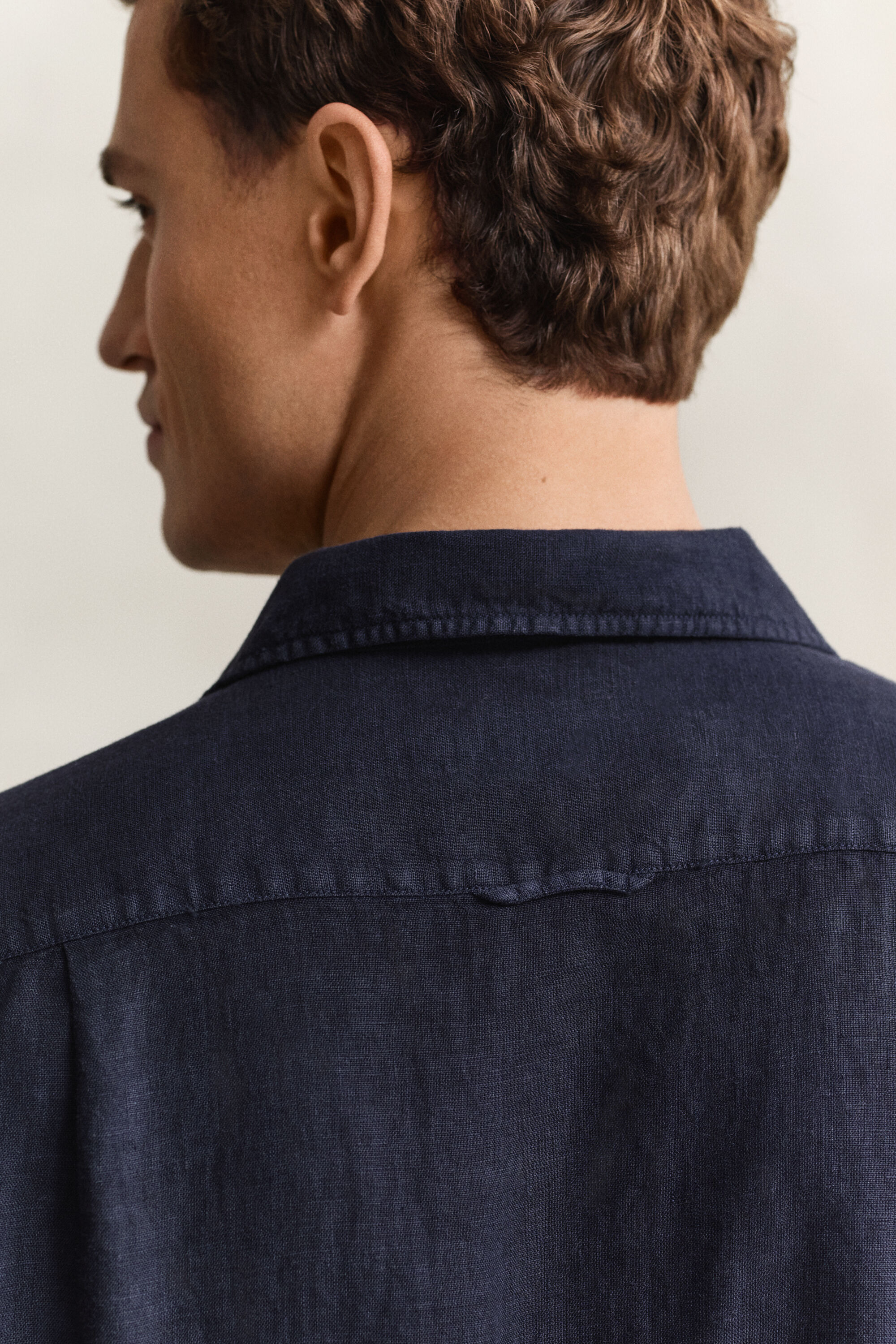 Kurzarmhemd aus Leinen