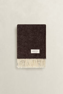Wolldecke — DEEP BROWN 3