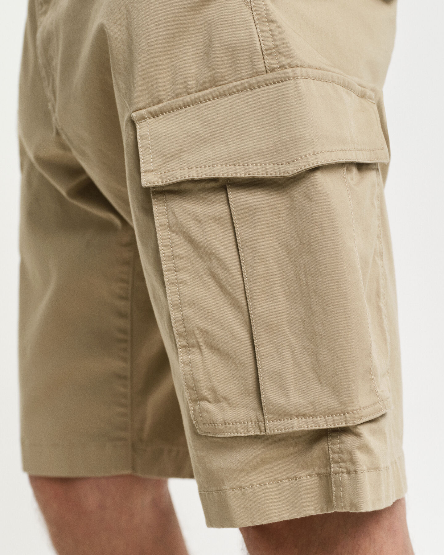 Relaxed Fit Cargoshorts aus Twill