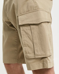 Relaxed Fit Cargoshorts aus Twill