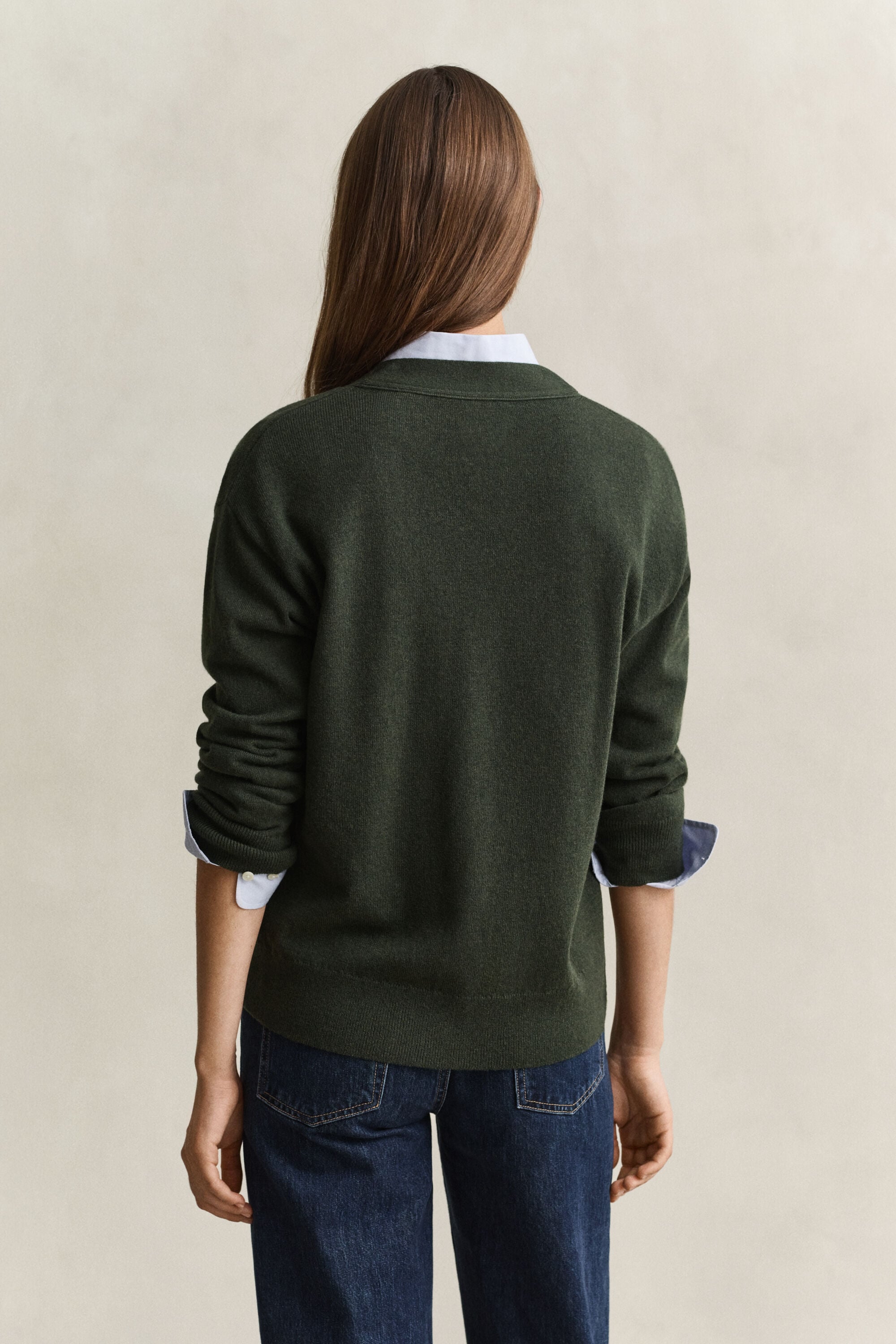 Superfine Lambswool Strickjacke