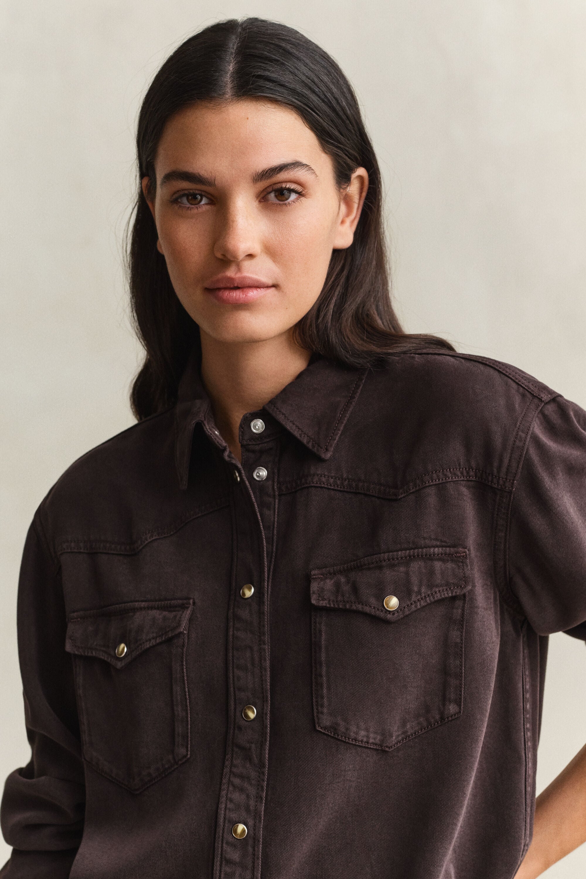 Ranger Bluse aus Denim-Twill