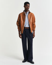 Regular Fit Seersucker Kurzarmhemd mit Streifen