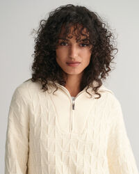 Troyer mit Fischgrätmuster