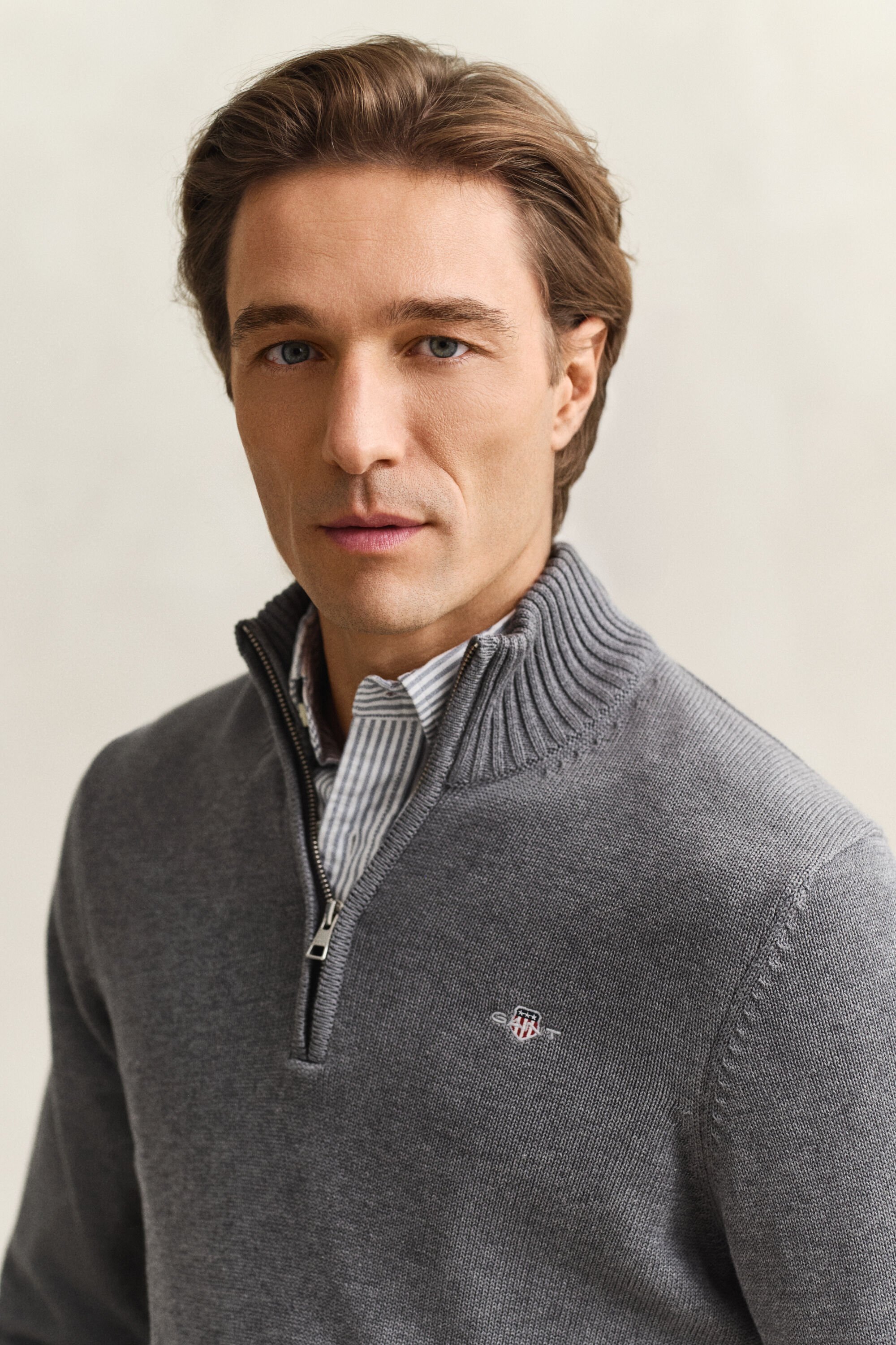 Casual Troyer aus Baumwolle