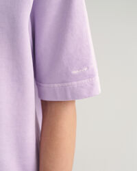 Sunfaded Kurzarm-Sweatshirt