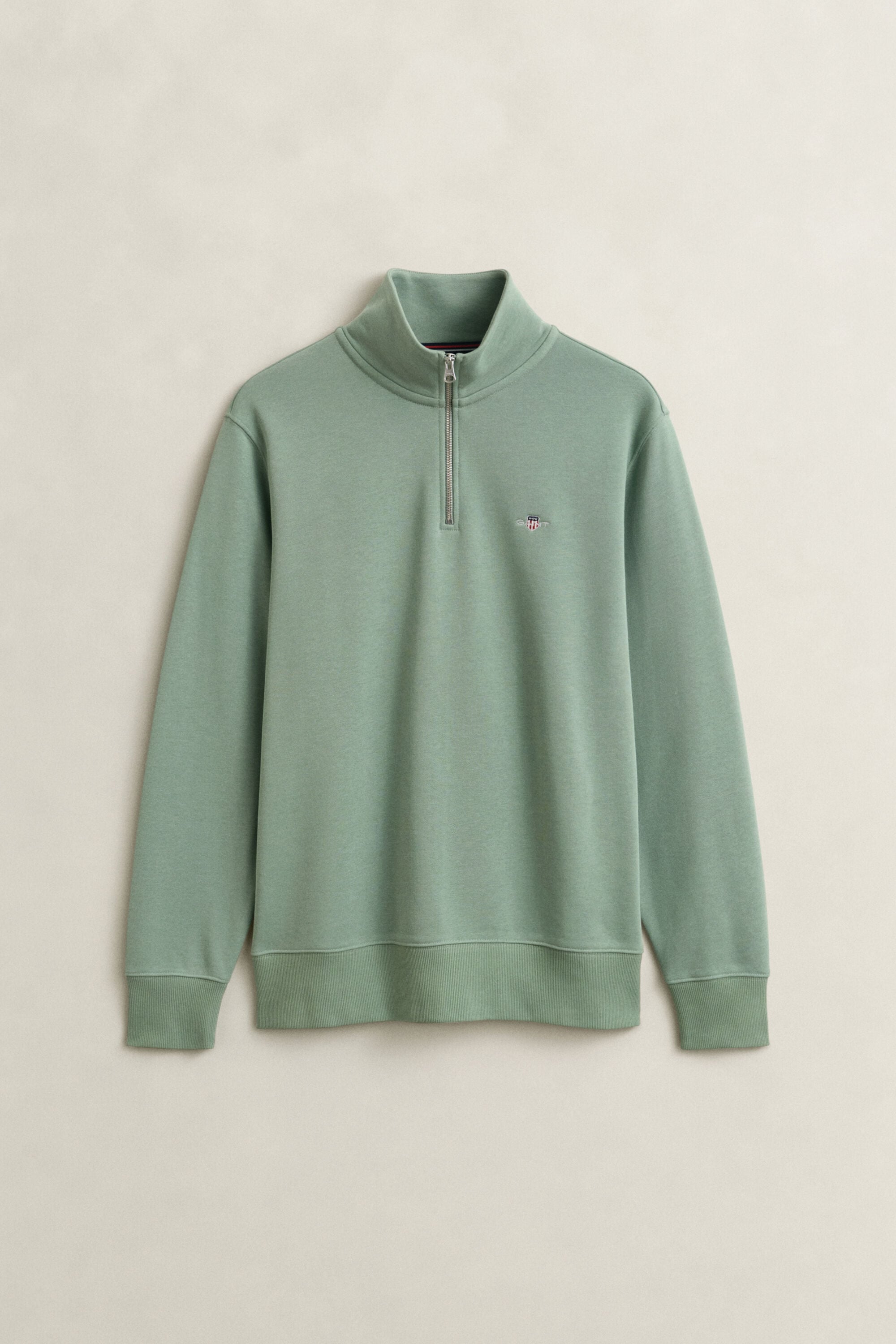 Shield Sweatshirt mit halblangem Reißverschluss