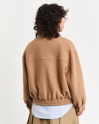 Harrington Jacke aus Wolle