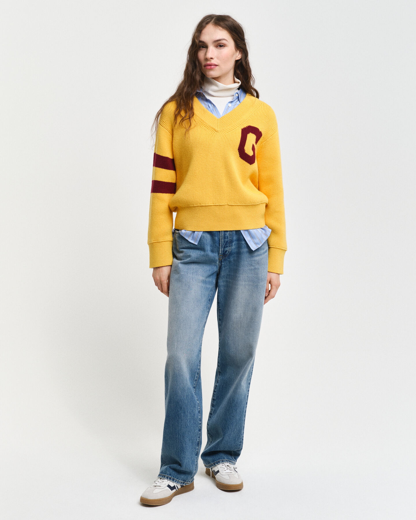 GANT Varsity V-Neck Pullover