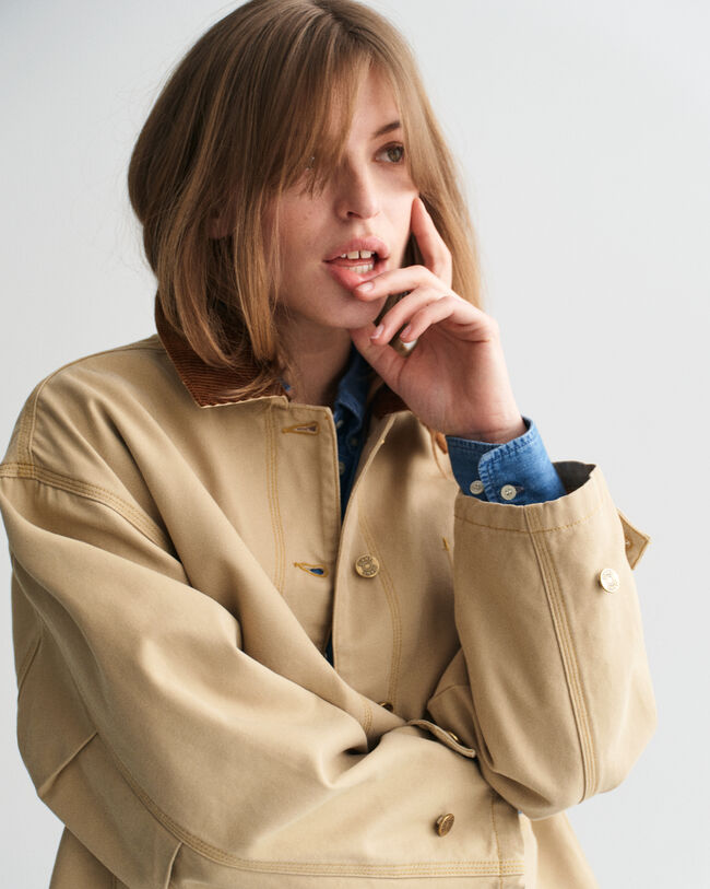 Gewaschene Workwear Jacke