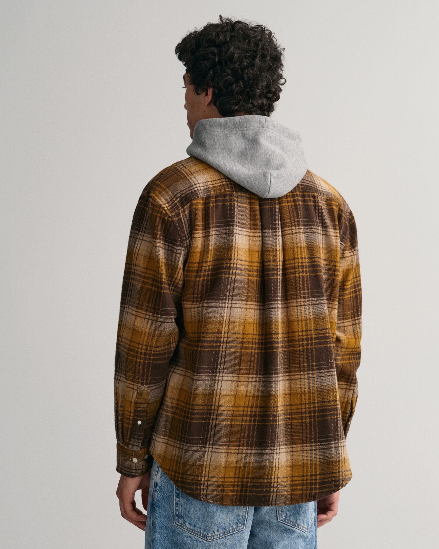 Relaxed Fit Karohemd aus schwerem Flanell