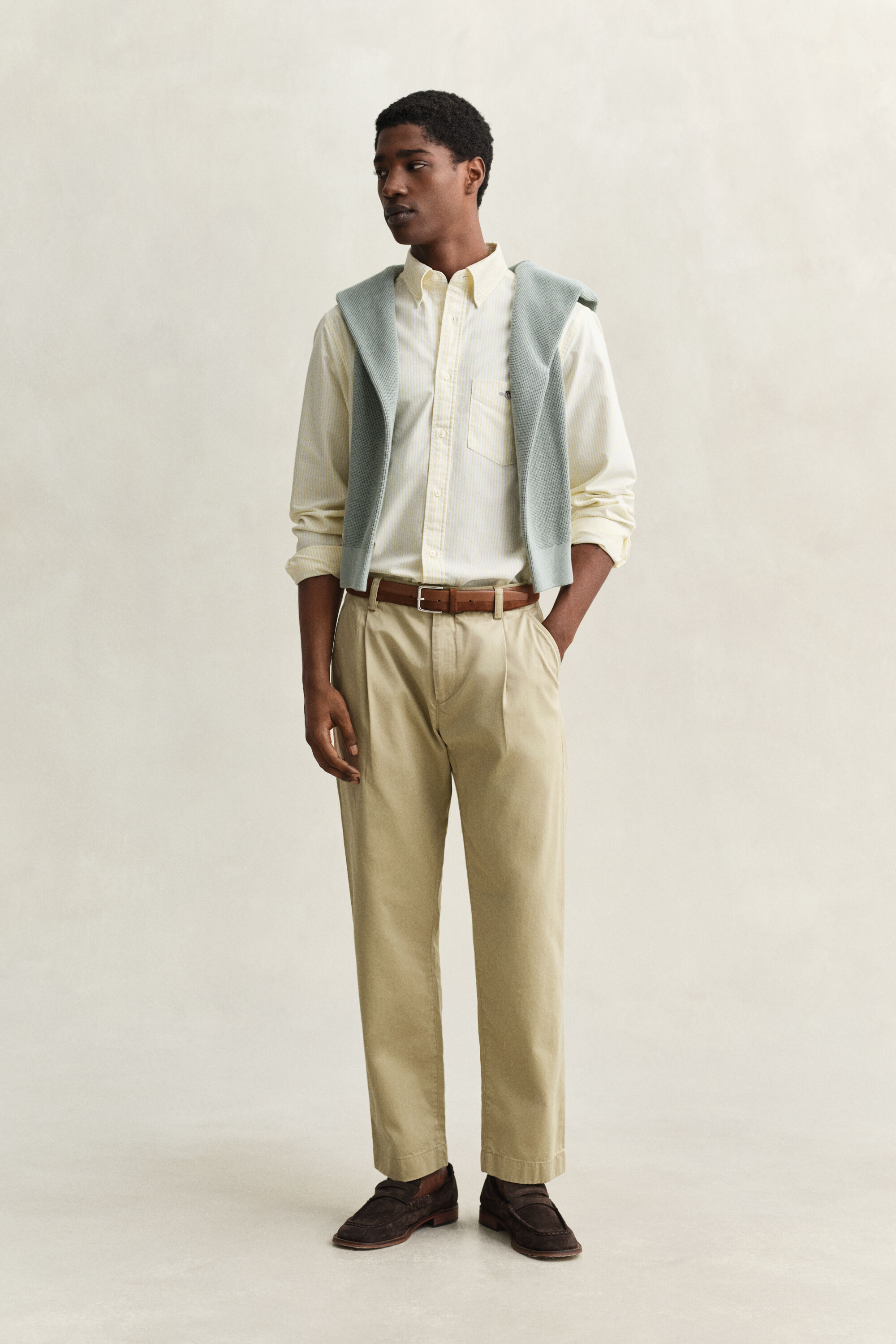 Banker Stripe Classic Oxford-Hemd