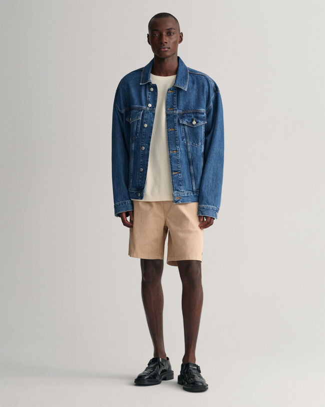 T-Shirt mit Waffelstruktur