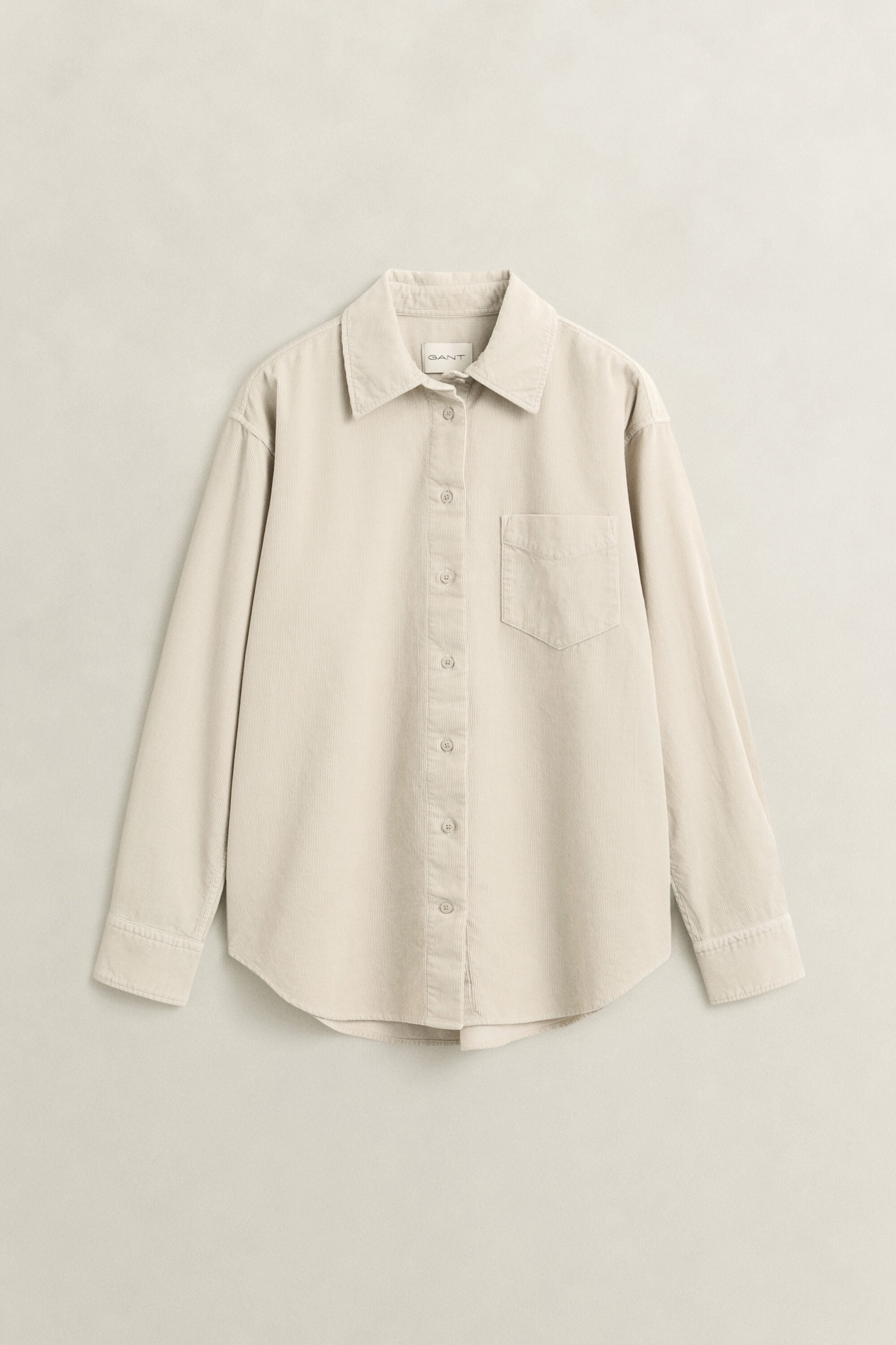 Relaxed Fit Cordbluse