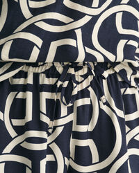 Relaxed Fit Monogram Pull-On Shorts mit Print