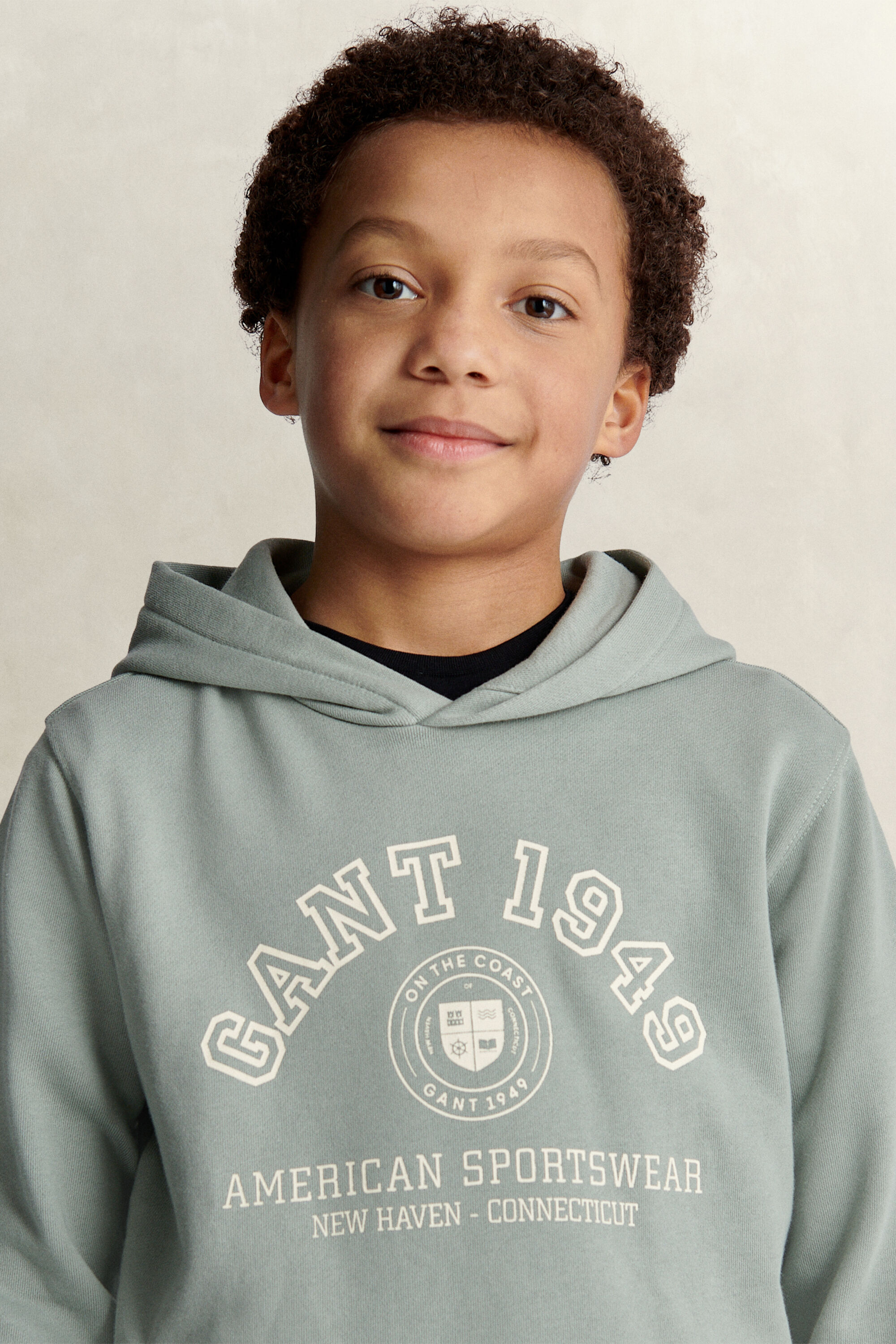 Teen Boys Collegiate Hoodie mit Logo