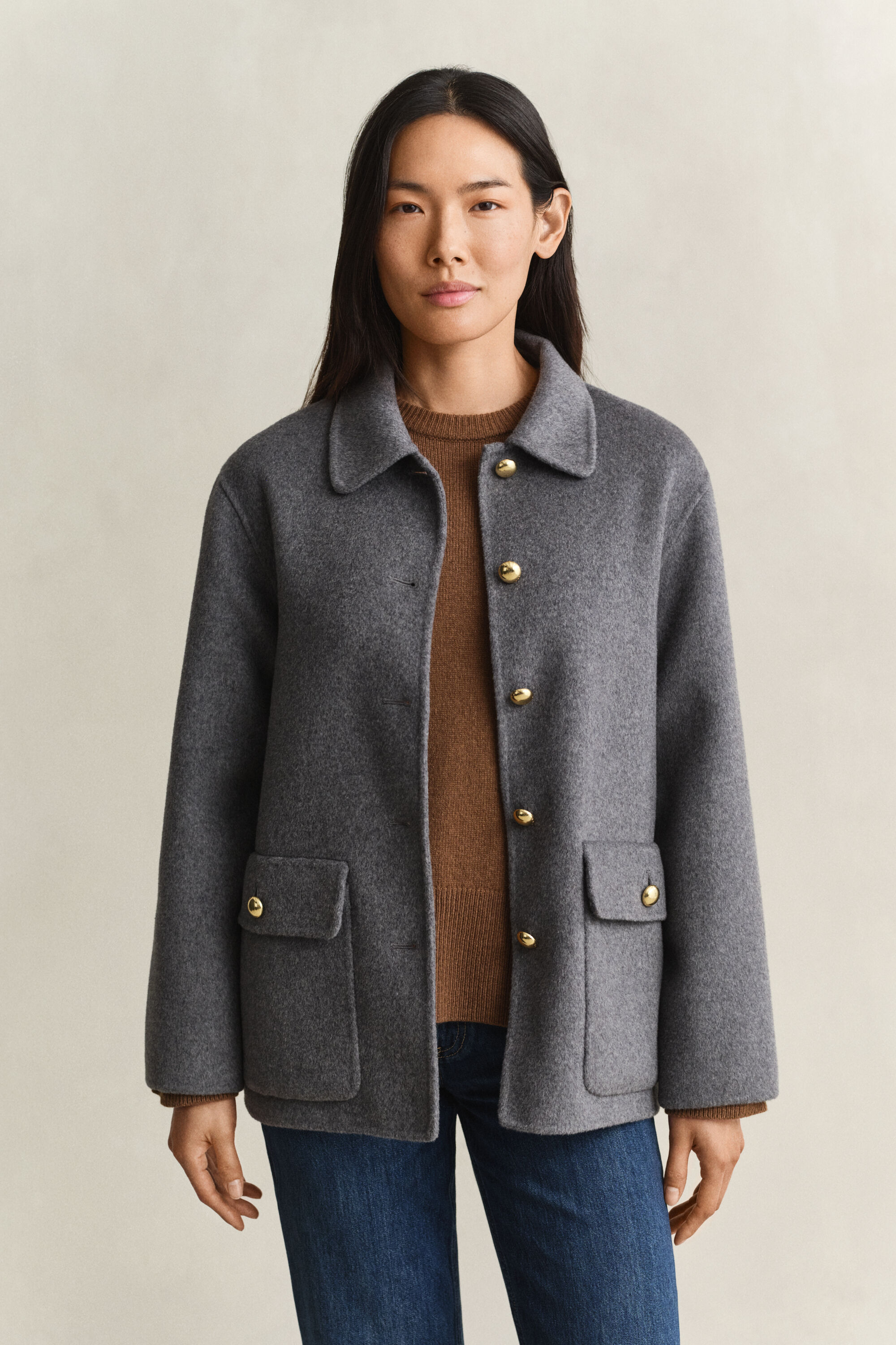 Handgenähte Jacke