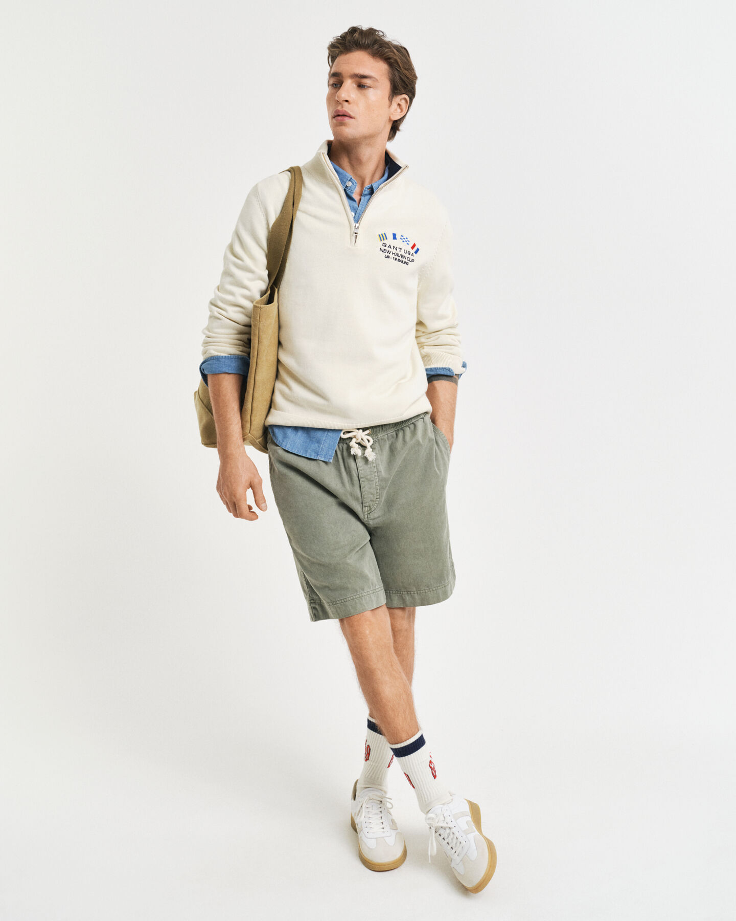 Sunfaded Regular Fit Shorts mit Kordelzug
