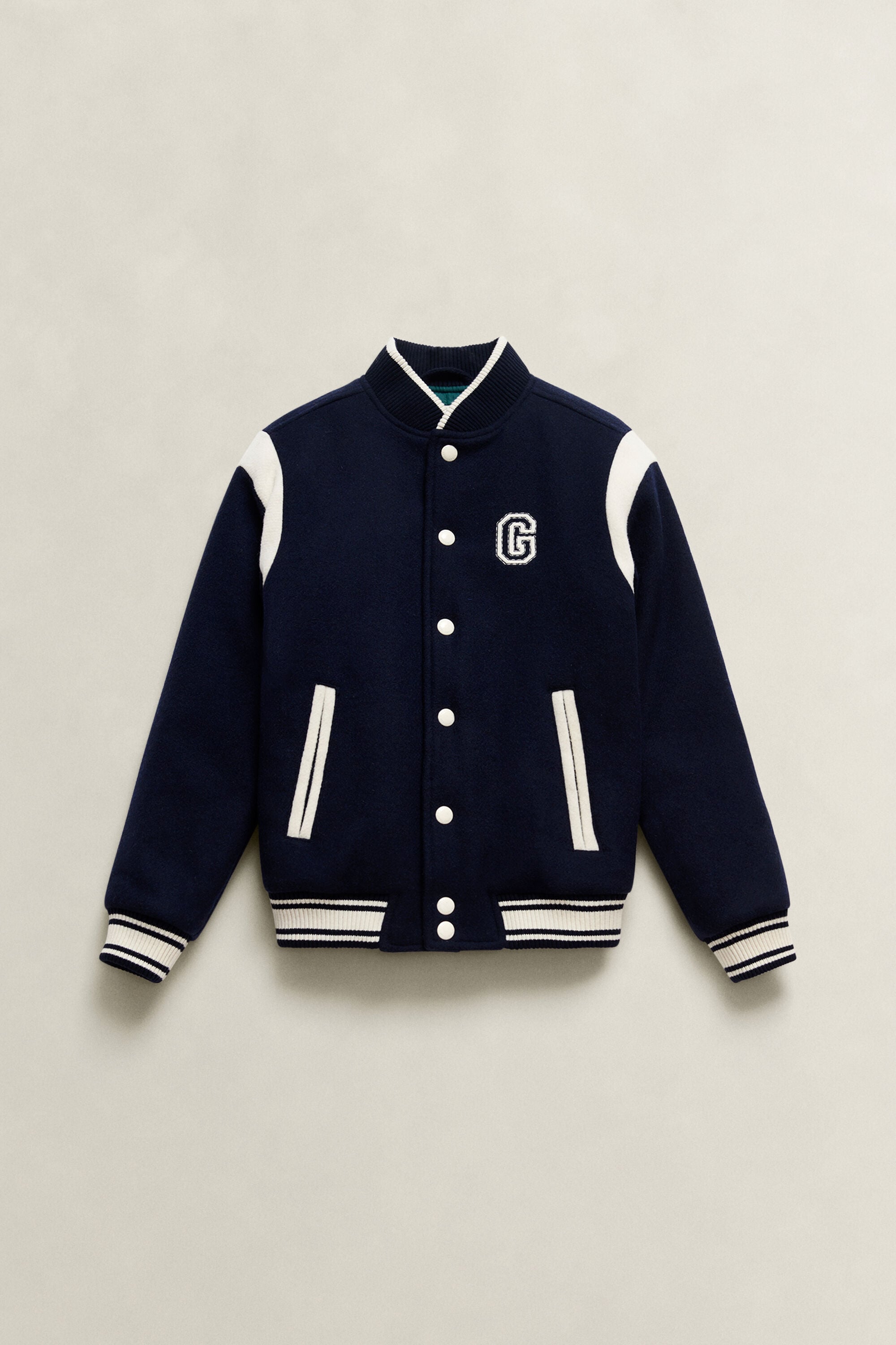 Teens Varsity Jacke — EVENING BLUE