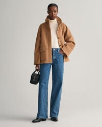 Verk&uuml;rzte Wolljacke