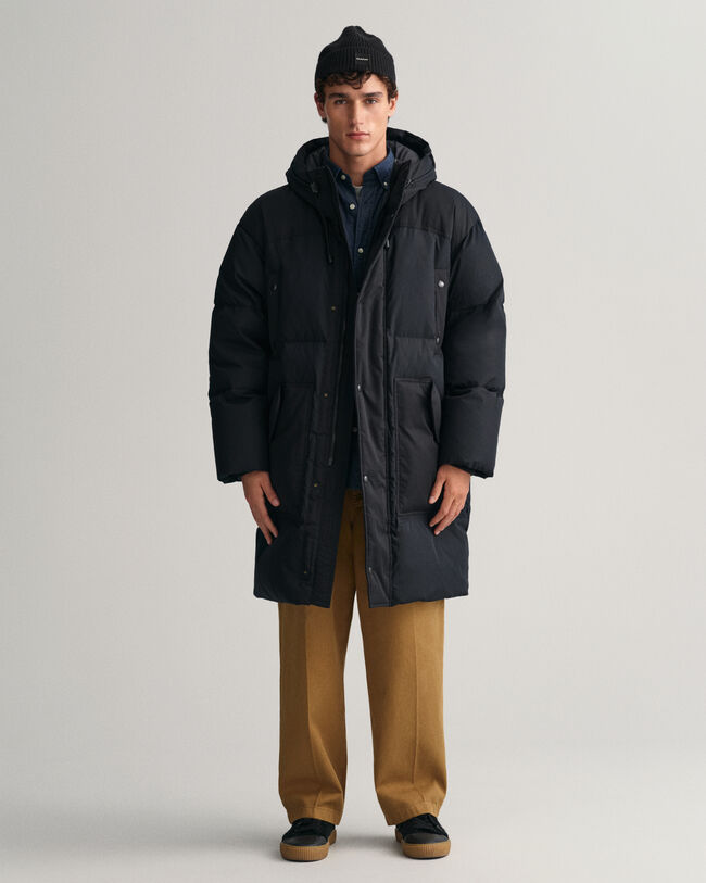 Long Puffer Daunenjacke