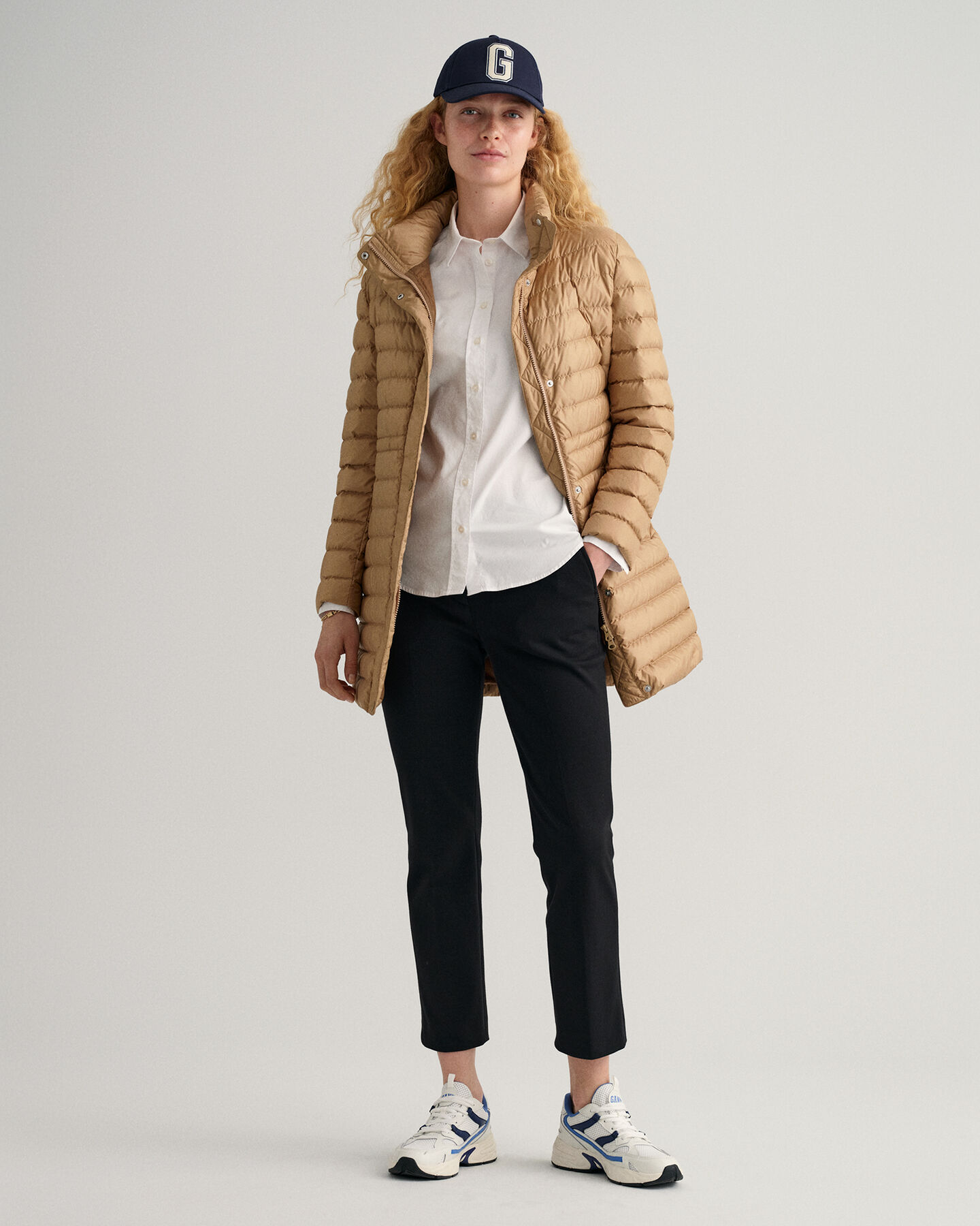 Leichter Daunenmantel