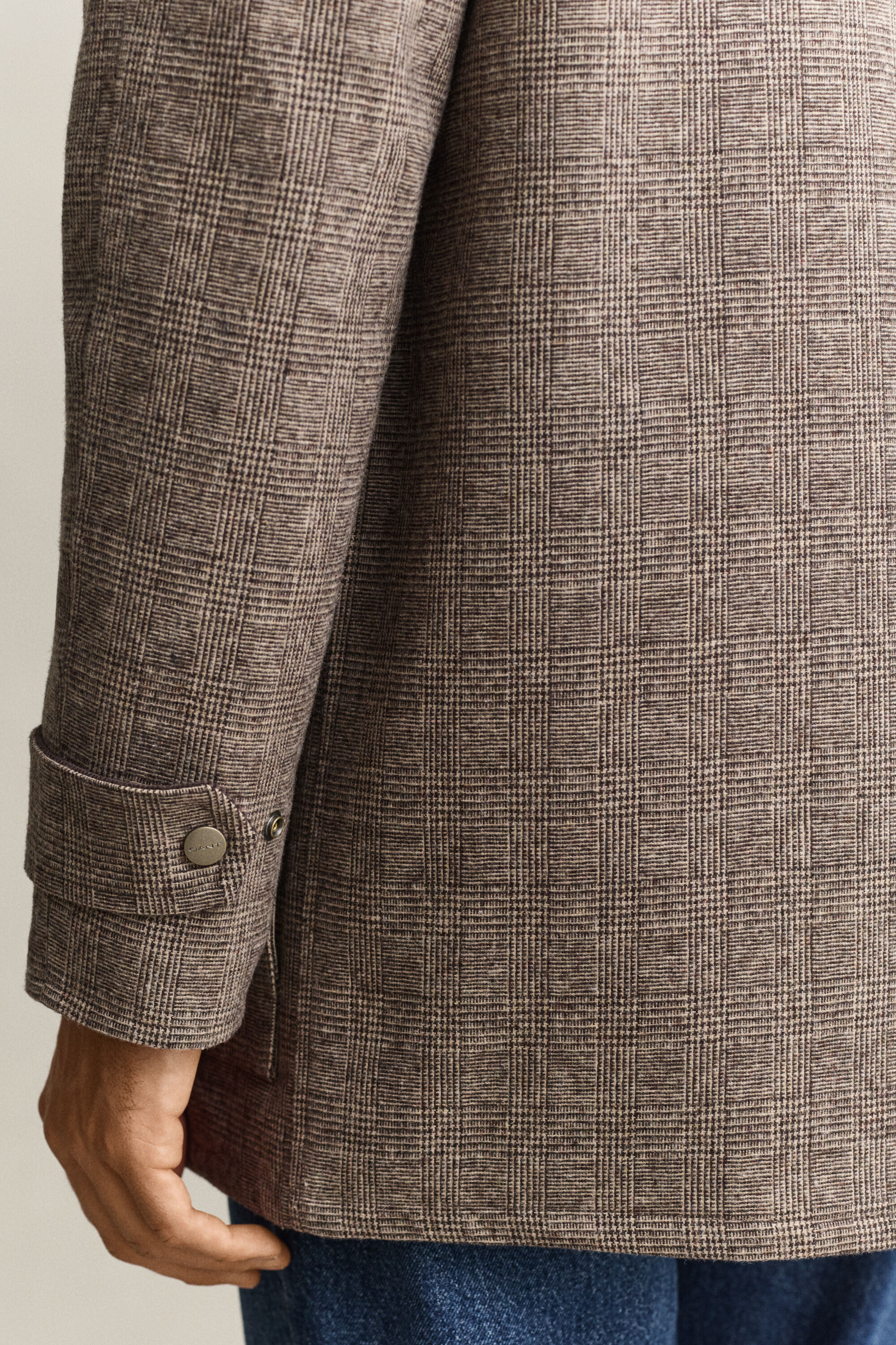 Double Decker Jacke aus Wollmix