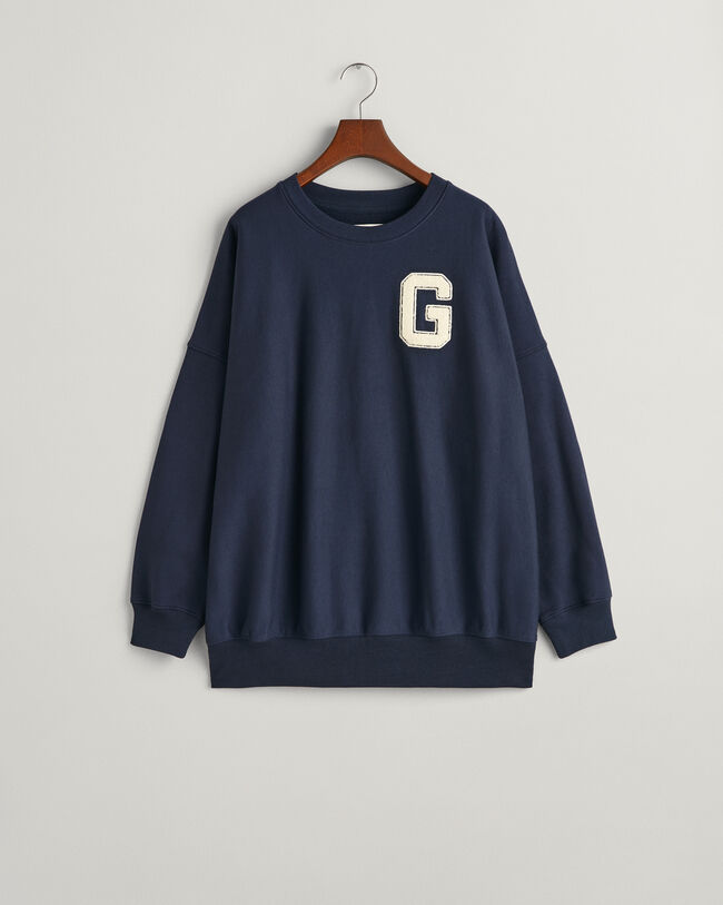 Oversized G Rundhals-Sweatshirt
