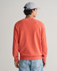 Sunfaded Rundhals-Sweatshirt