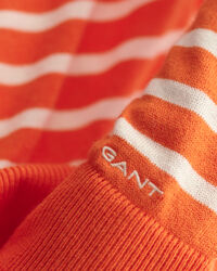 Feinstrick Strickjacke mit Streifen