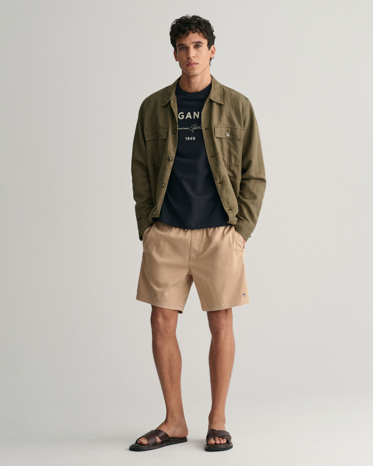 GANT Script Graphic T-Shirt mit Print