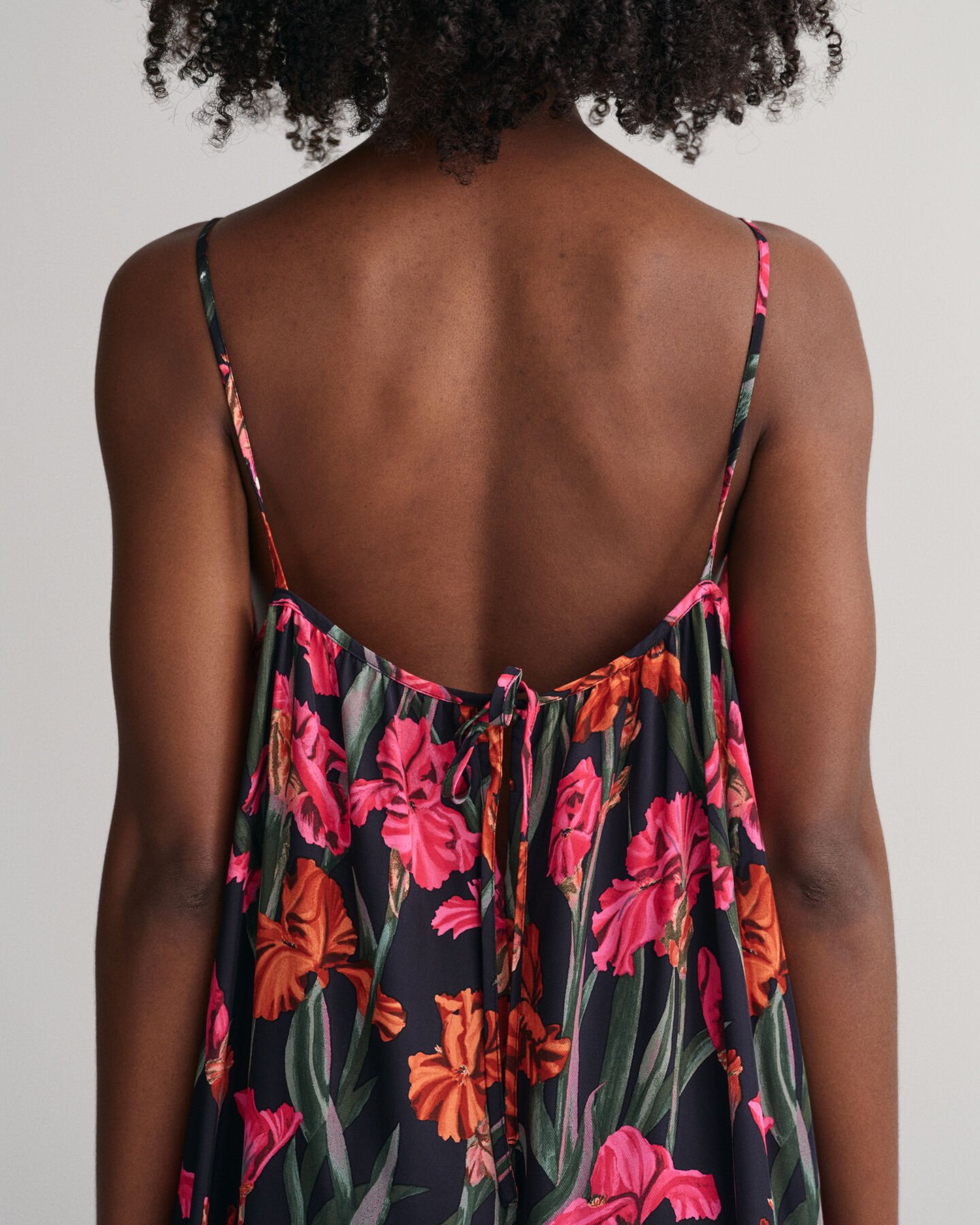 Maxiträgerkleid mit Print